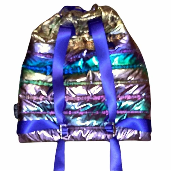 top trenz | Bags | Top Trenz Metallic Puffer Backpack New  display picture 1